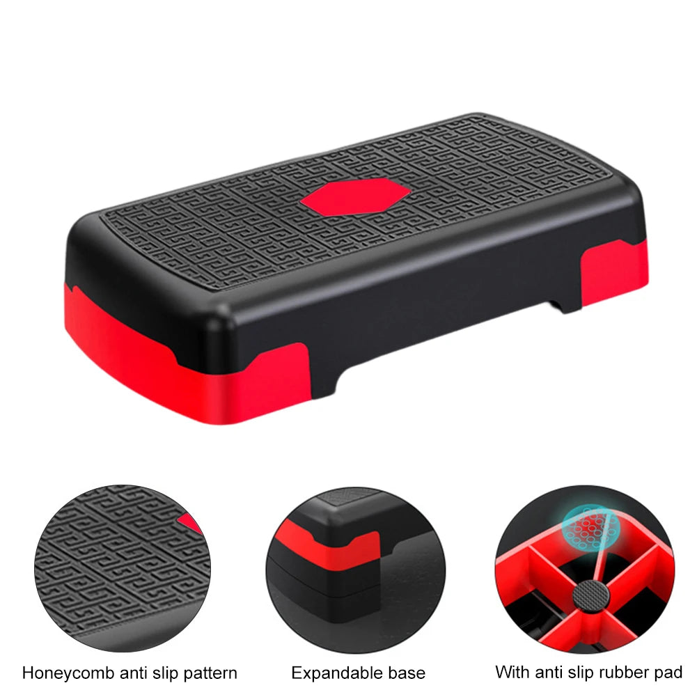 Fitness Pedal Stepper Cardio Pedal Exerciser Non-slip Stable 200KG