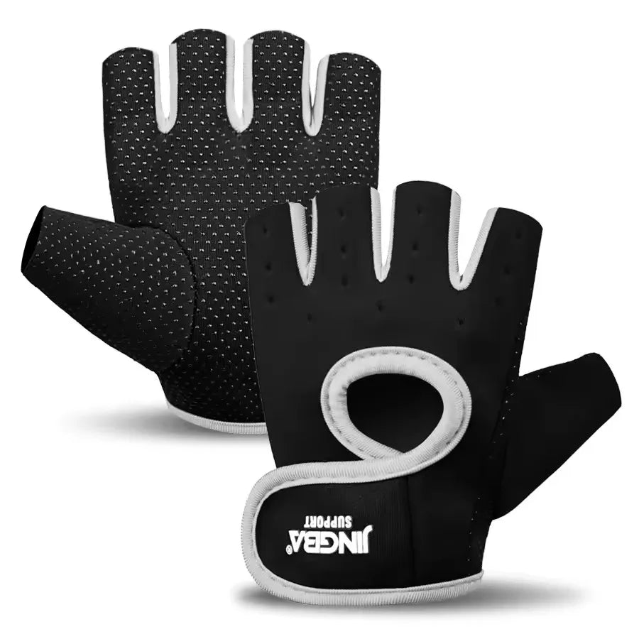 Fitness Half Finger Gloves Unisex Fitness Gym Weightlifting Exercise Gloves