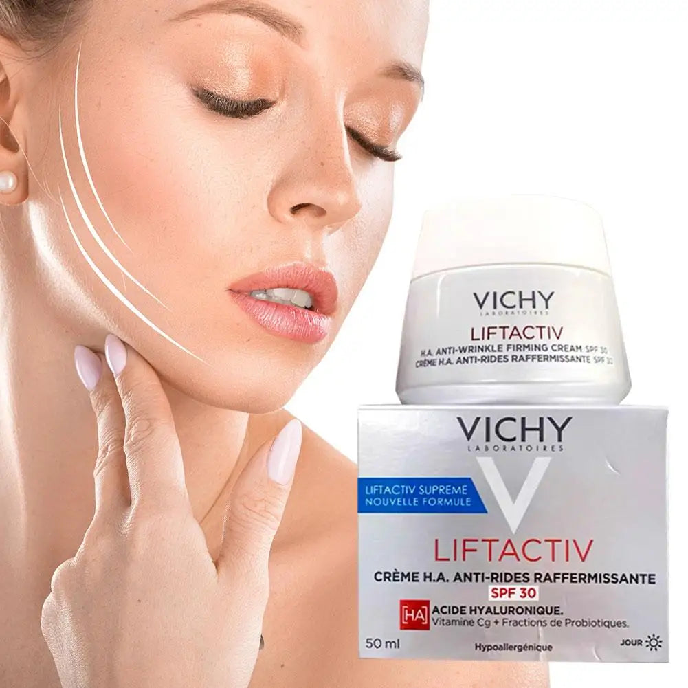 Anti-aging Face Cream Reduces Fine Lines SPF 30 High Sun Protection