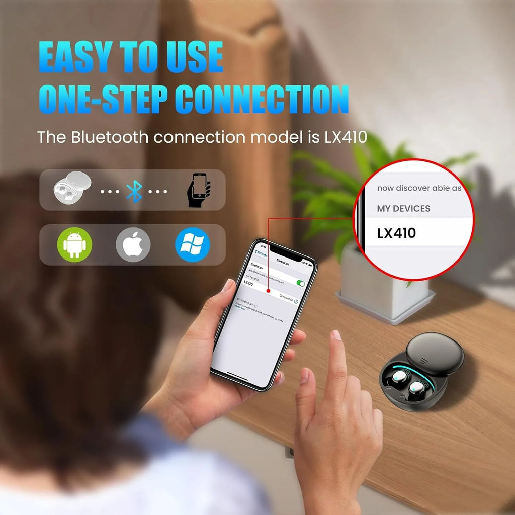 Sleep Earbuds for Side Sleepers Wireless Earbuds Comfortable Noise Blocking