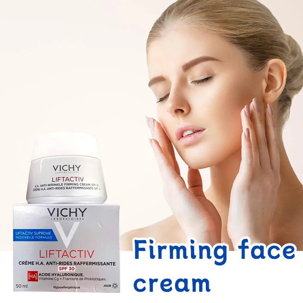 Anti-aging Face Cream Reduces Fine Lines SPF 30 High Sun Protection