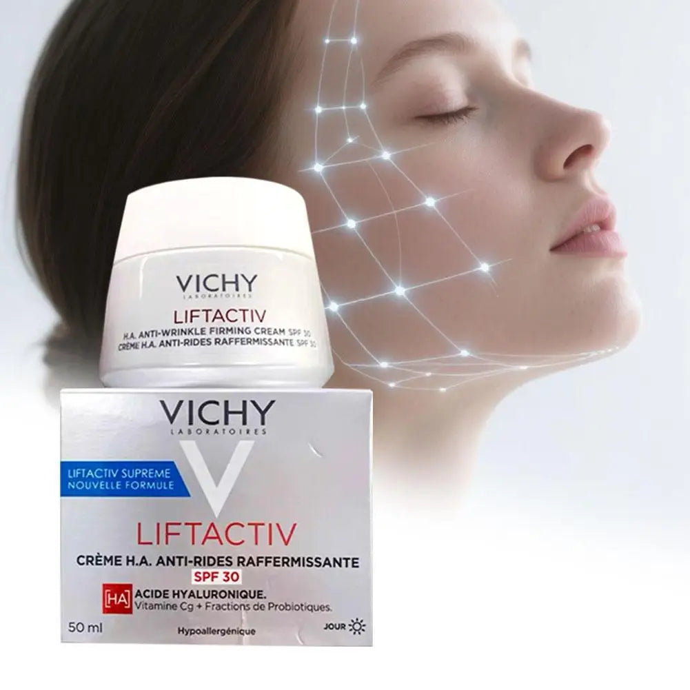 Anti-aging Face Cream Reduces Fine Lines SPF 30 High Sun Protection