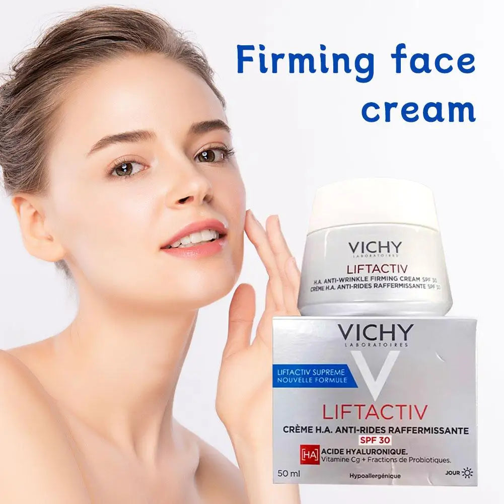 Anti-aging Face Cream Reduces Fine Lines SPF 30 High Sun Protection