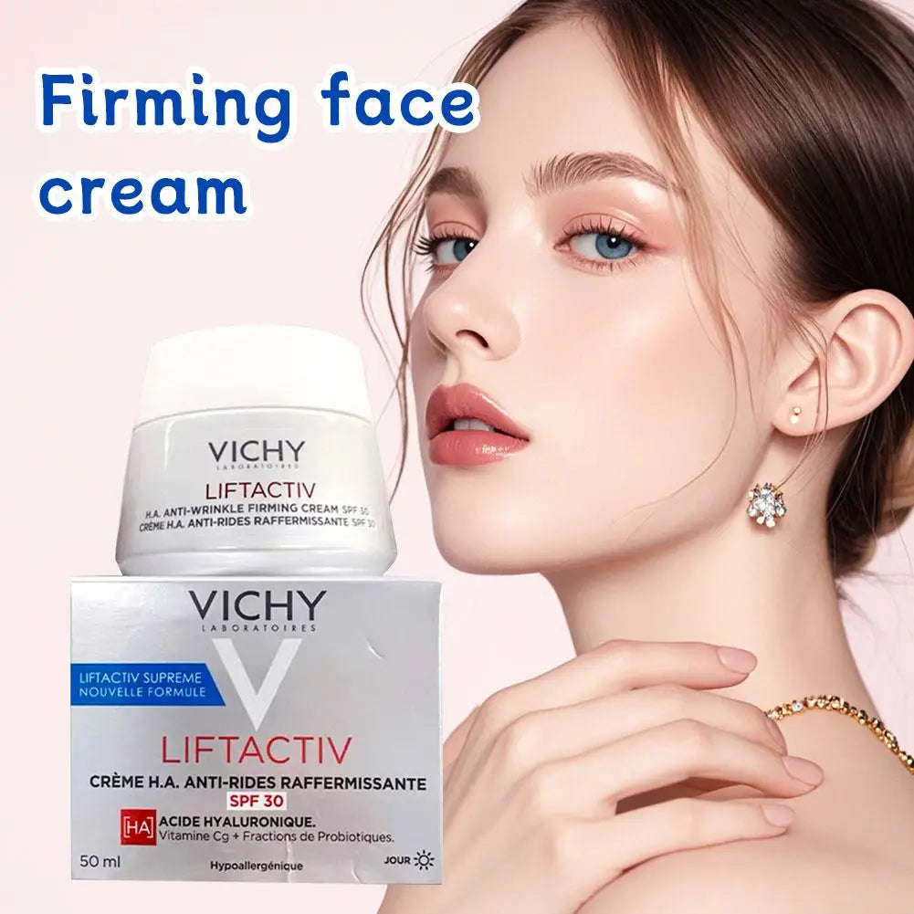 Anti-aging Face Cream Reduces Fine Lines SPF 30 High Sun Protection